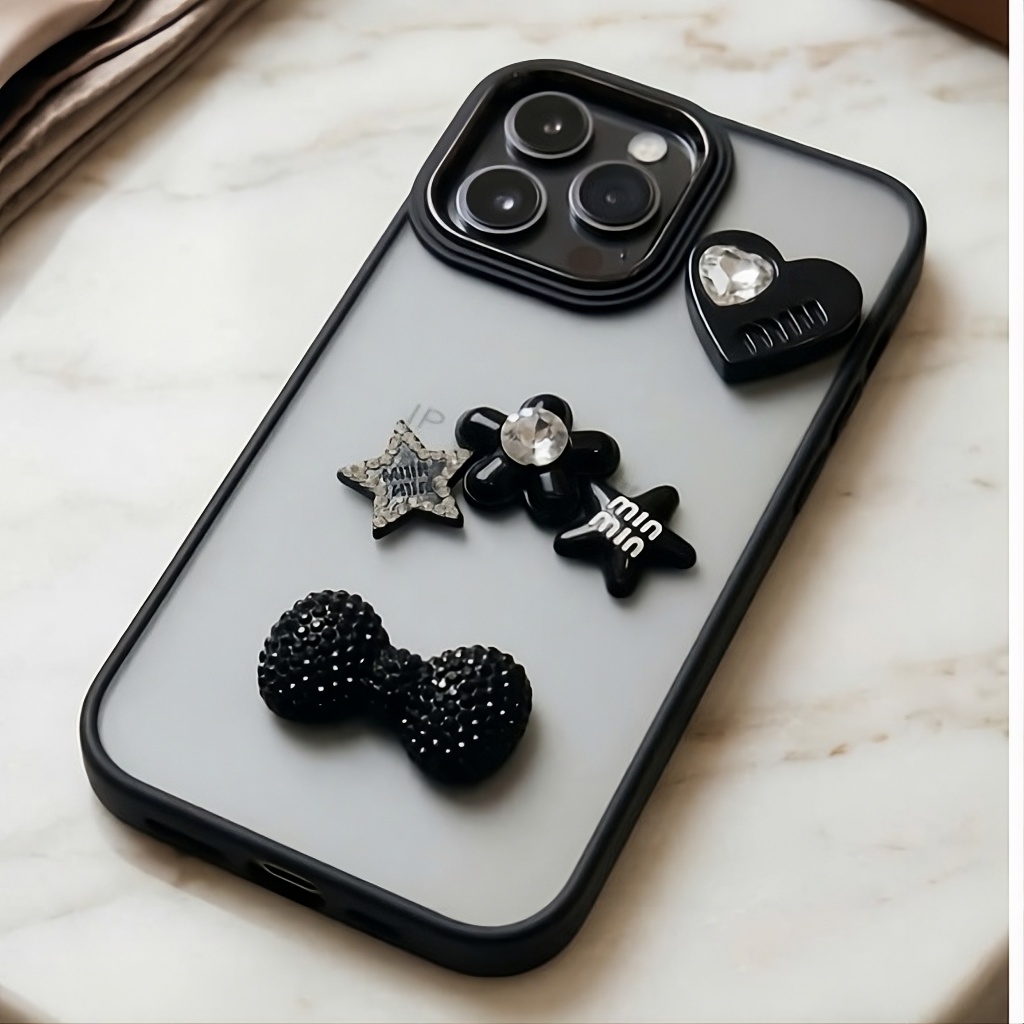 ỐP LƯNG IPHONE TUYỂN CHỌN bộ sưu tập: Noir Charm Case ✨🖤