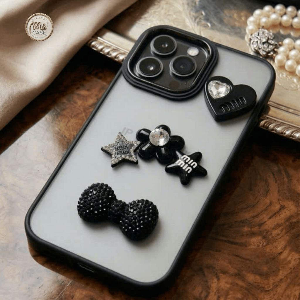 ỐP LƯNG IPHONE TUYỂN CHỌN bộ sưu tập: Noir Charm Case ✨🖤