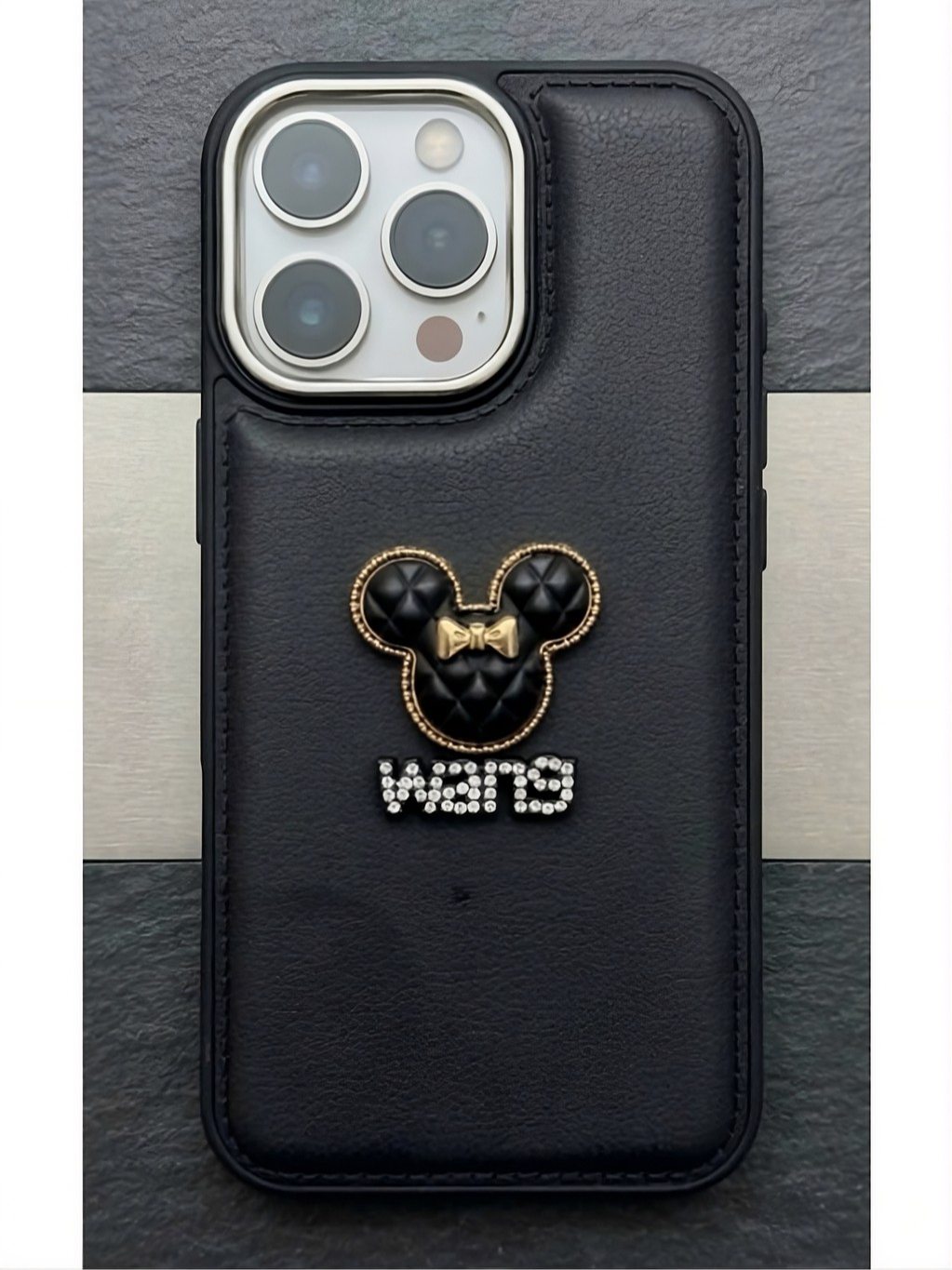 Ốp Lưng iPhone Phao Puffer Đính Charm 3D Nổi -Ốp Phao Chống Va Đập