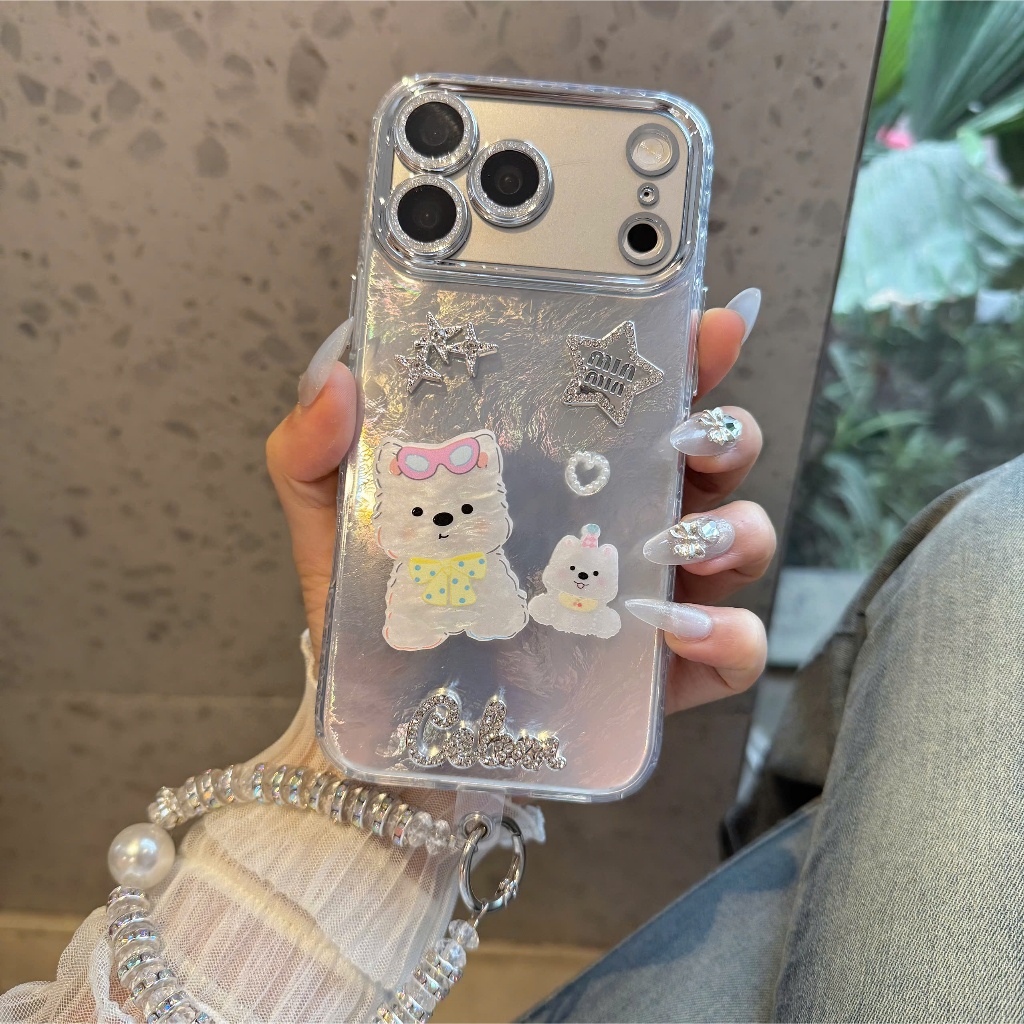 Ốp Lưng iPhone Show Cute Dog White