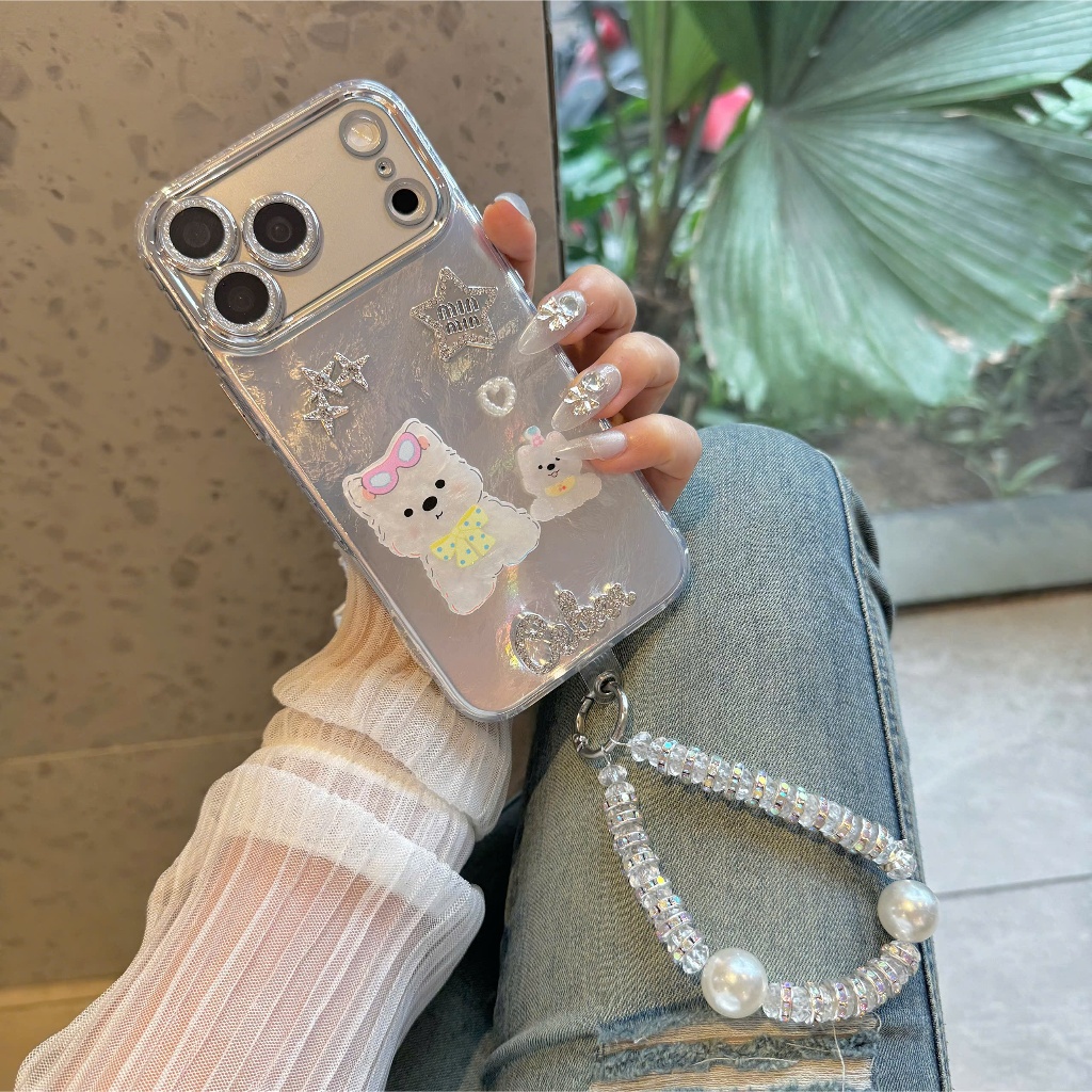 Ốp Lưng iPhone Show Cute Dog White