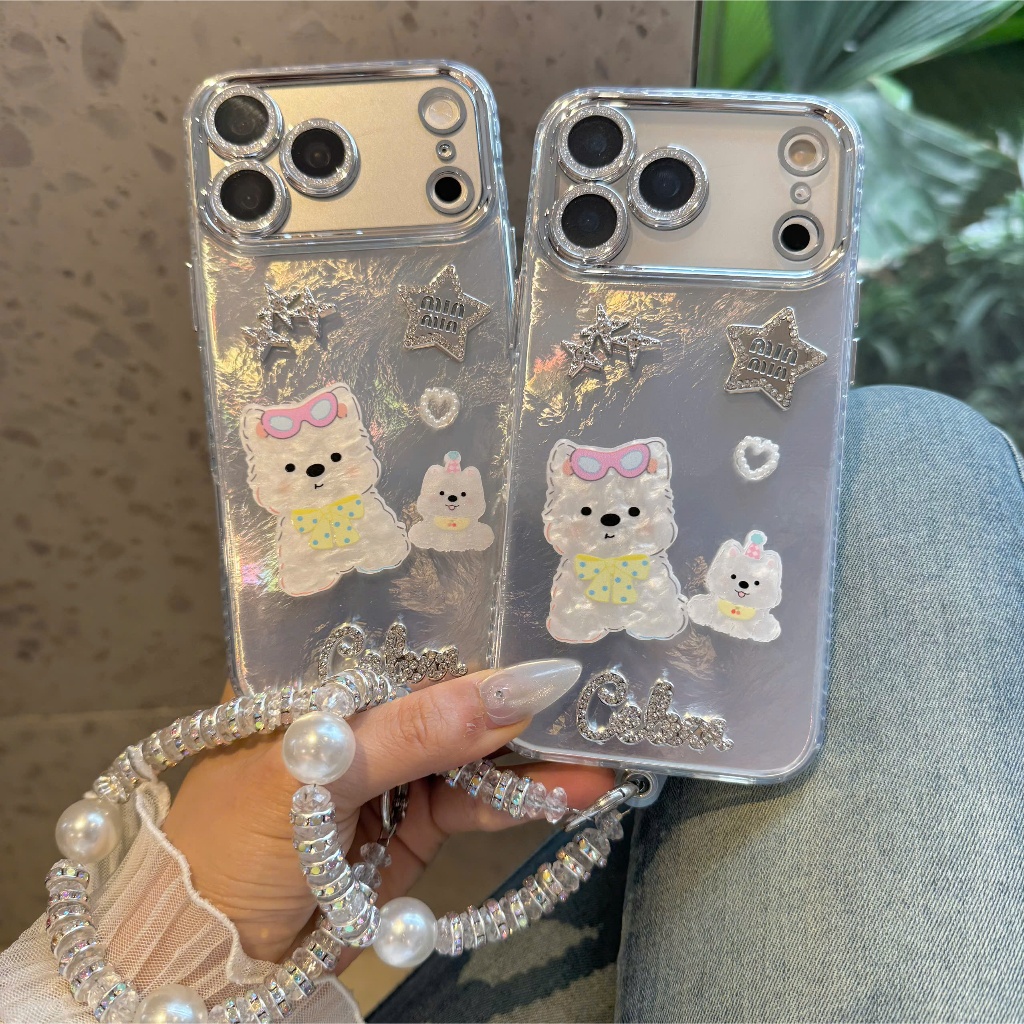 Ốp Lưng iPhone Show Cute Dog White