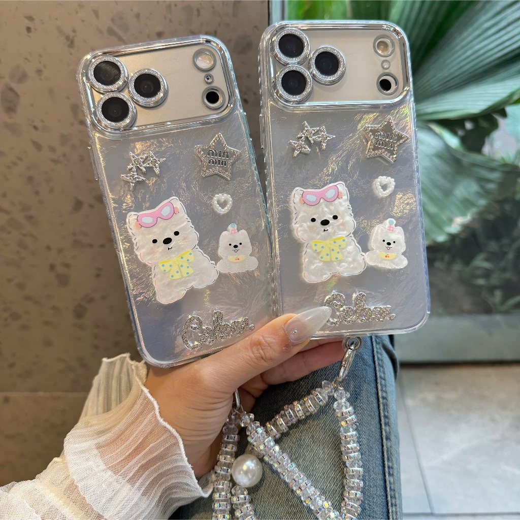 Ốp Lưng iPhone Show Cute Dog White