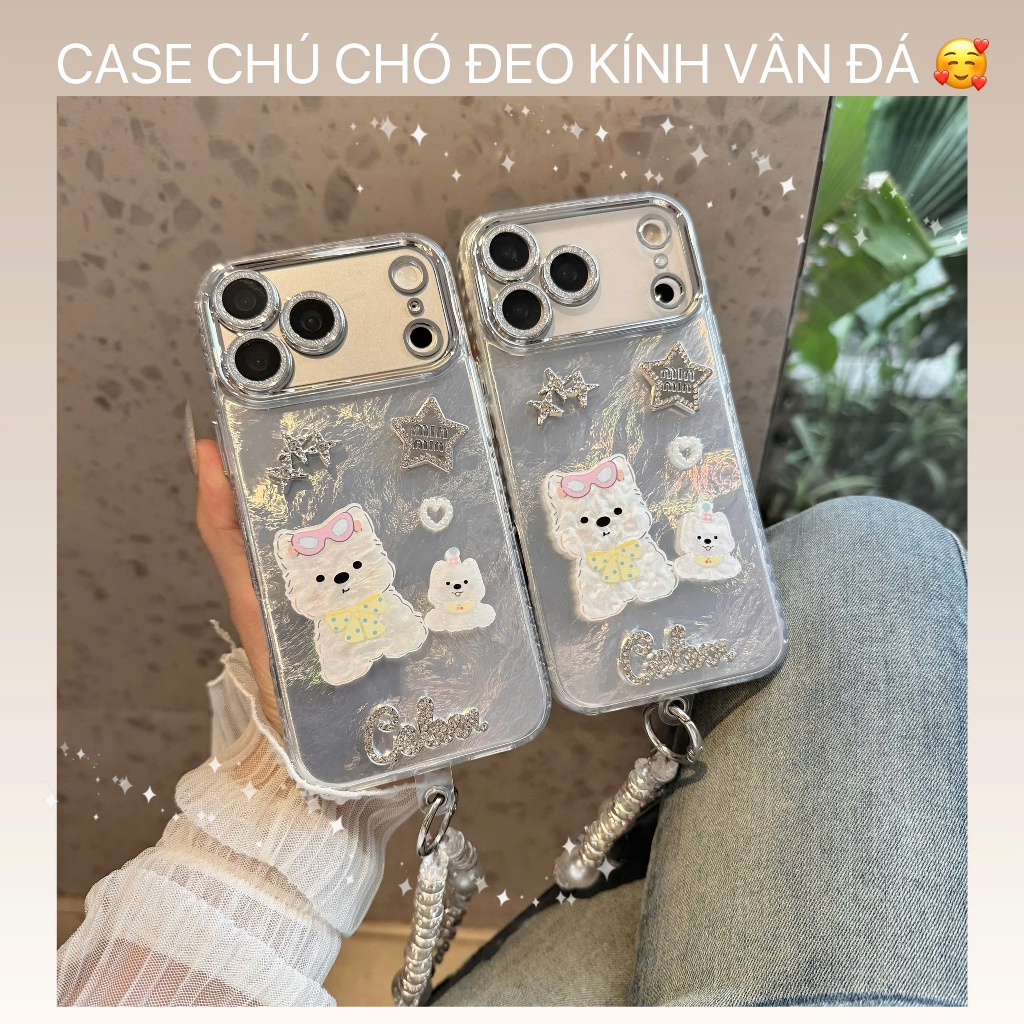 Ốp Lưng iPhone Show Cute Dog White