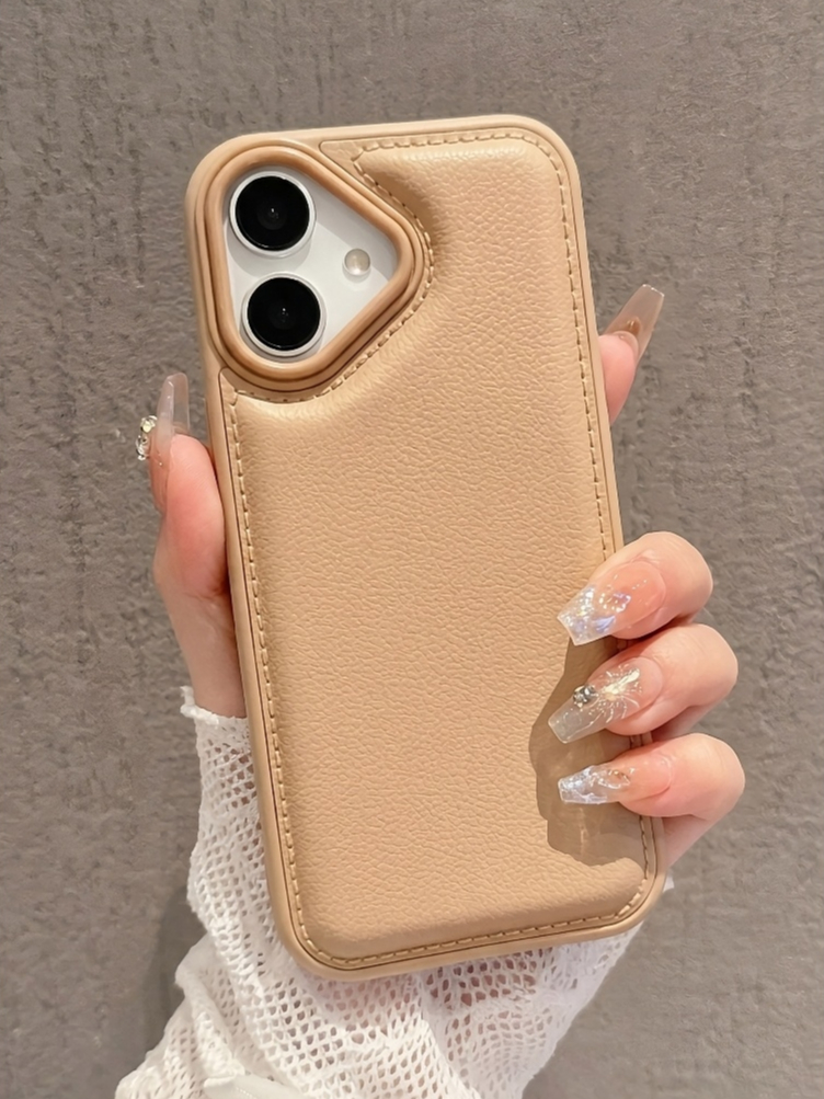 Ốp Lưng IPhone Giả Da Minimalist – Basic nhưng Classy