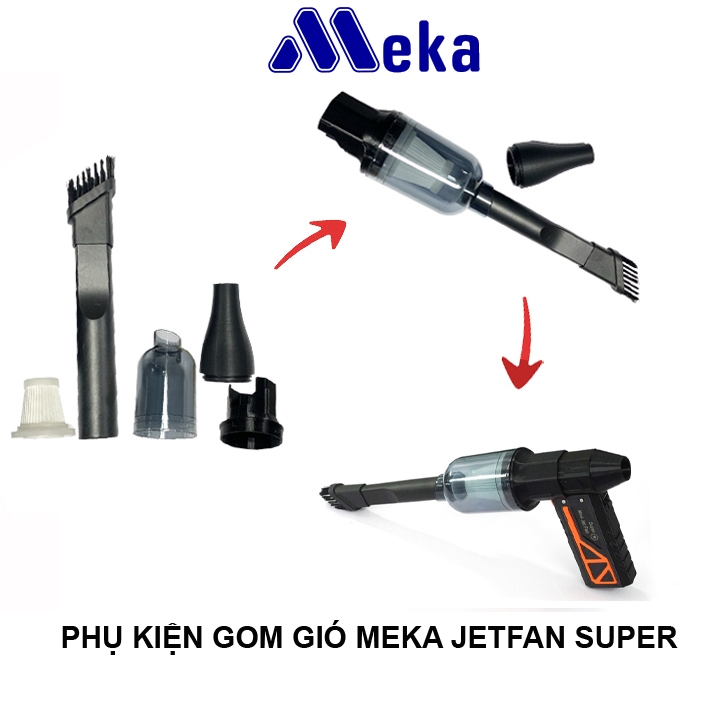 Bộ phụ kiện hút bụi cho máy thổi phản lực sử dụng in 3D