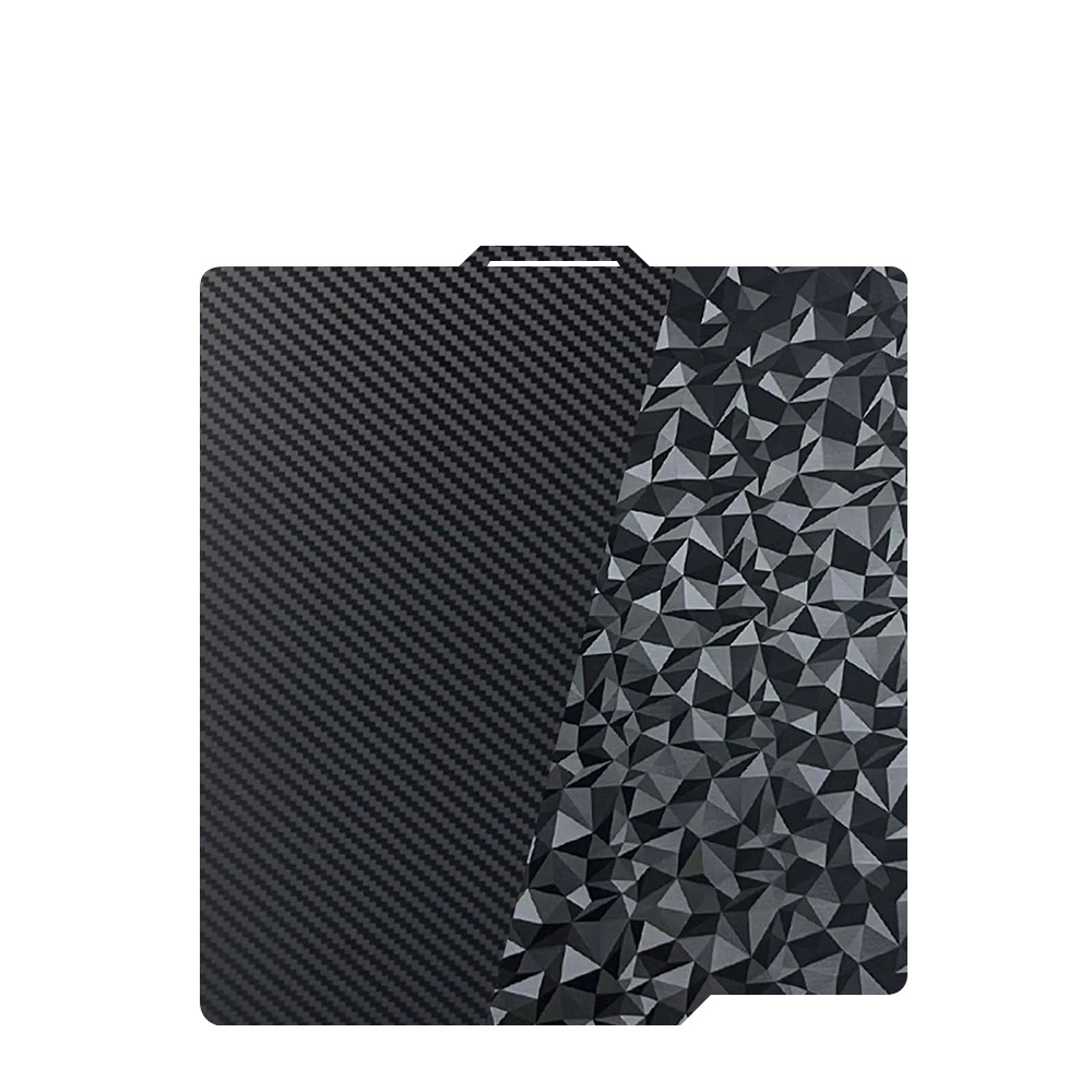 Bàn in Bambulab A/P/X Mẫu 4: Carbon+Kim cương