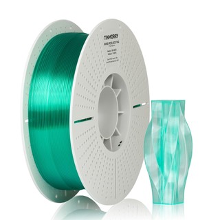 Sợi nhựa in 3D  Tinmorry  PETG  ECO - Translucent Emerald Green : Filament 1.75mm - Cuộn 1kg