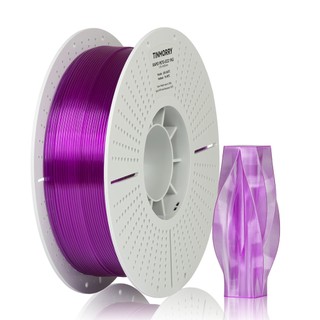Sợi nhựa in 3D Tinmorry PETG ECO - Translucent Purple : Filament 1.75mm - Cuộn 1kg
