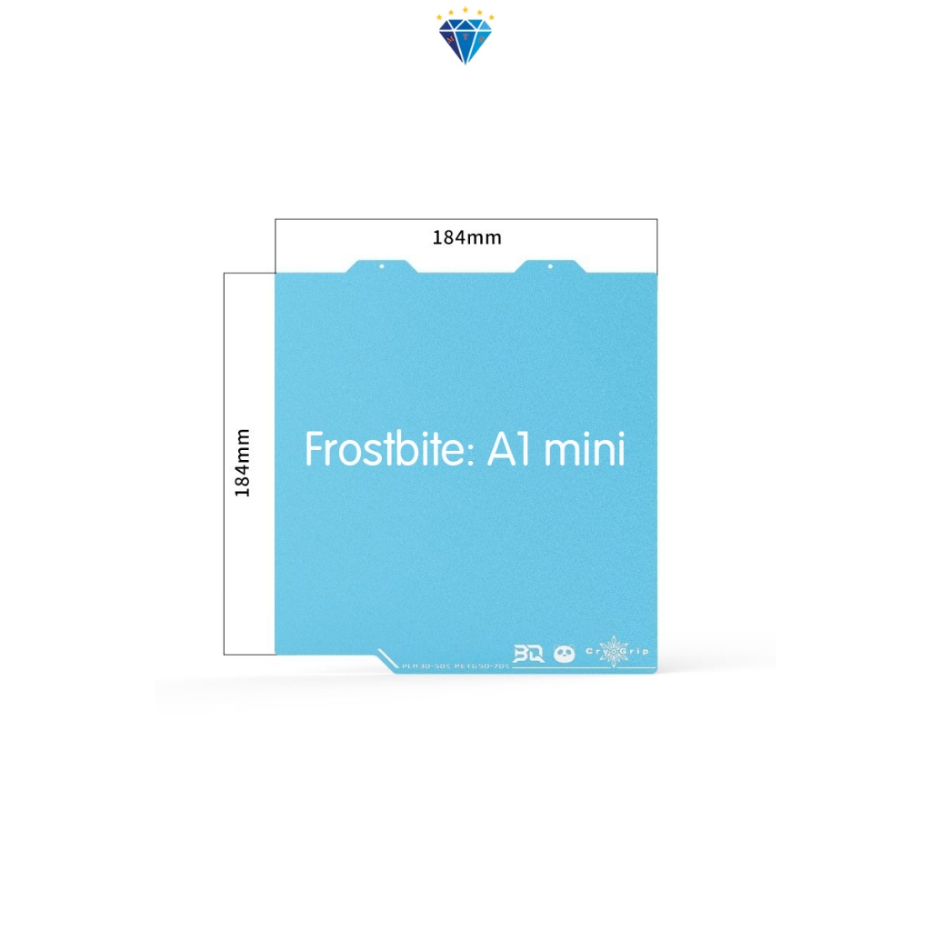 Bàn in lạnh BIQU A1mini Frostbite, bộ phận máy in 3D, chất liệu hợp kim thép carbon, mới 100%