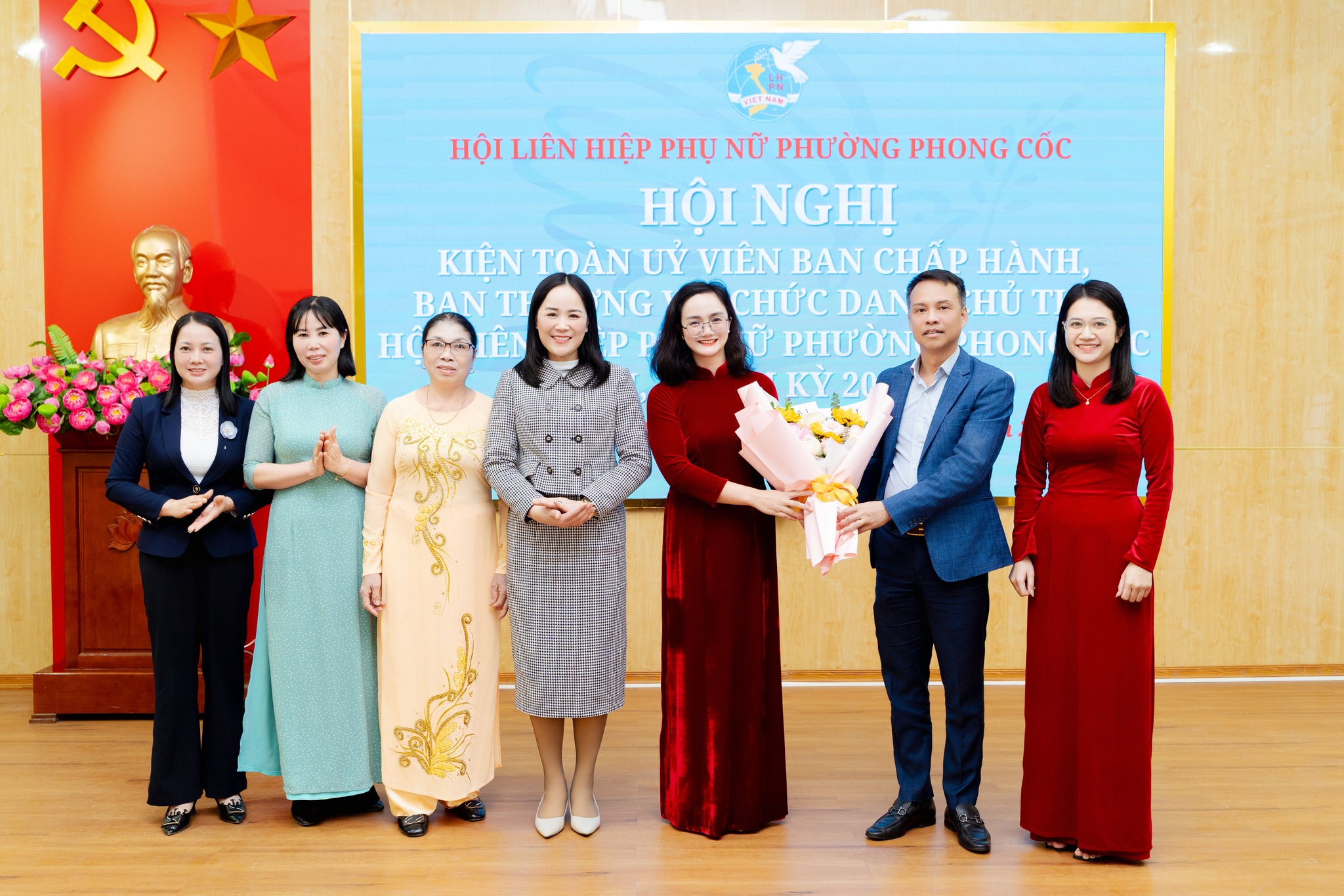 PHƯỜNG PHONG CỐC KIỆN TOÀN CHỨC DANH CHỦ TỊCH HỘI LIÊN HIỆP PHỤ NỮ