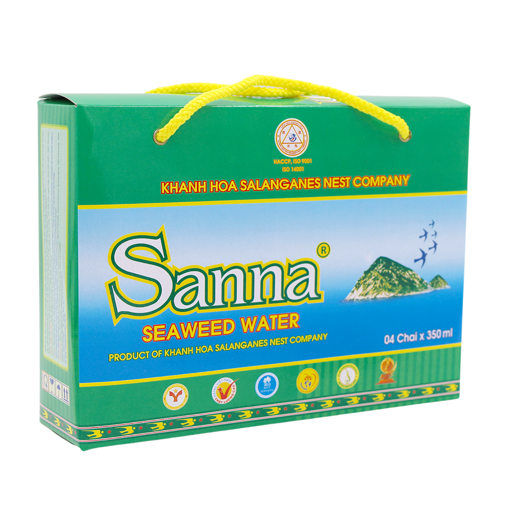Nước Rong biển hộp 4 chai