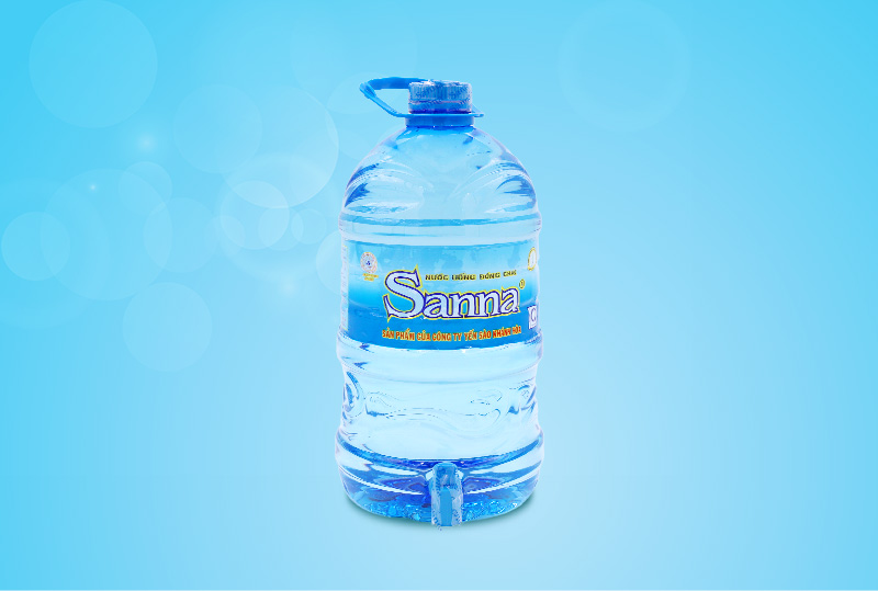 Nước uống Sanna bình 5 lít