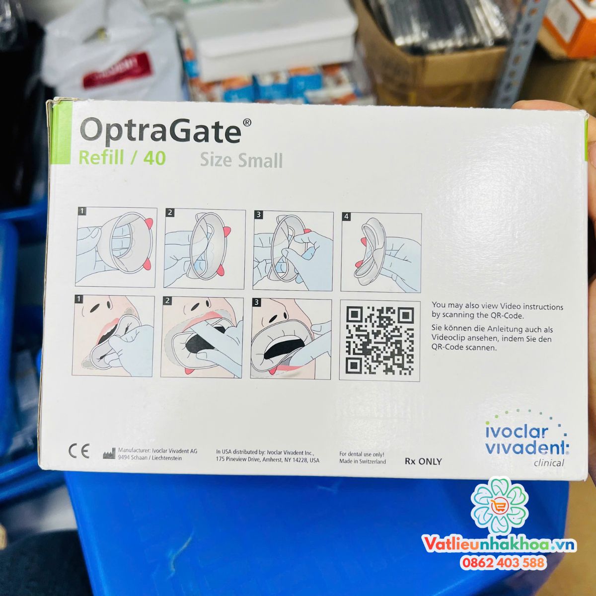 Banh miệng cao su OptraGate - Banh môi - Invoclar Vivadent