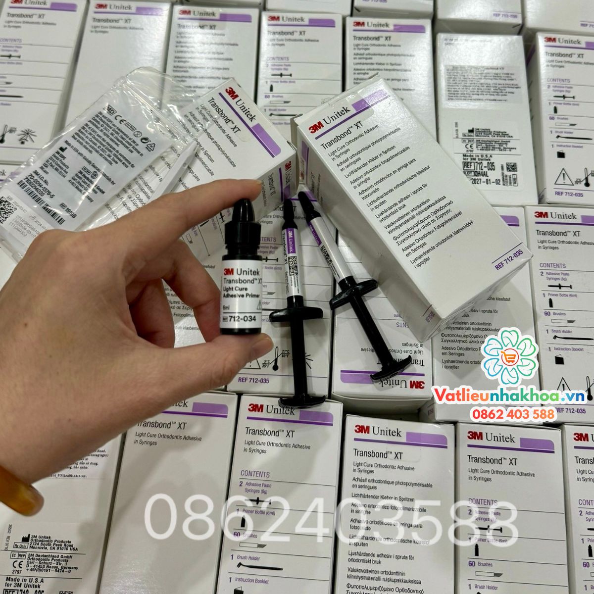 Bộ gắn mắc cài Transbond XT 3M