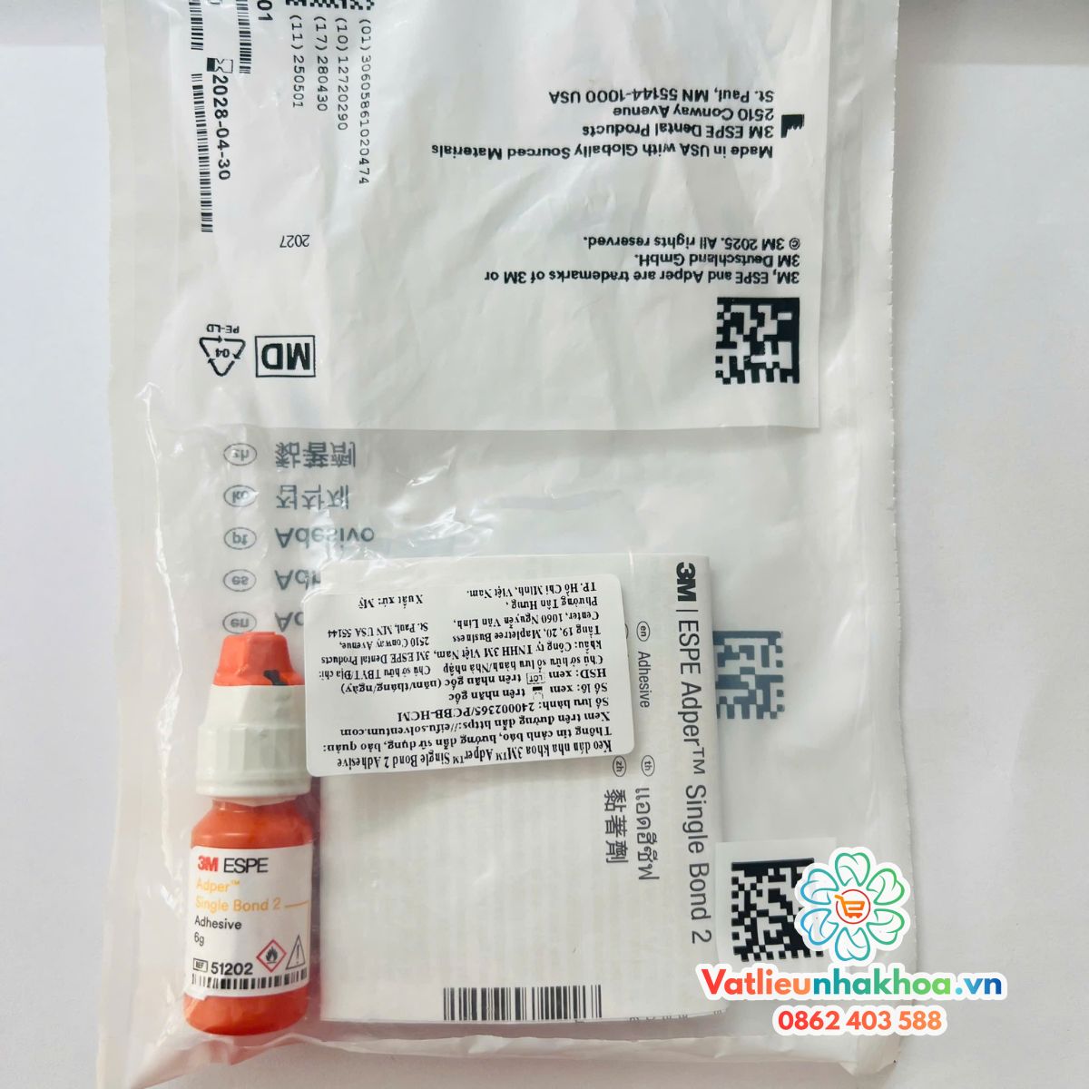 Keo dán Single Bond 2 bước 3M ESPE