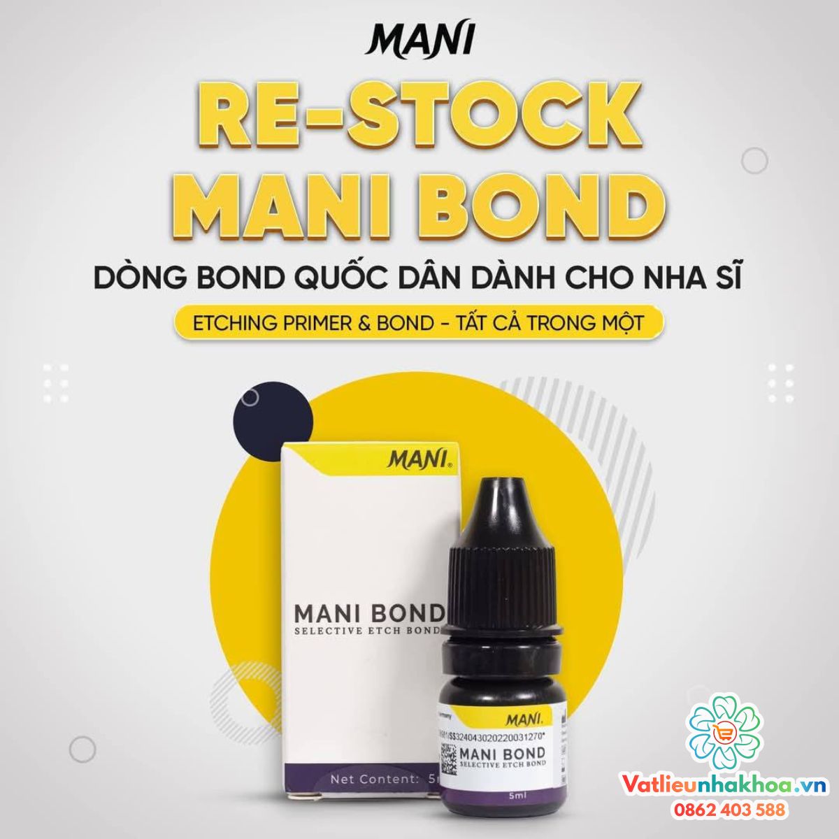 Keo dán một bước Mani Bond