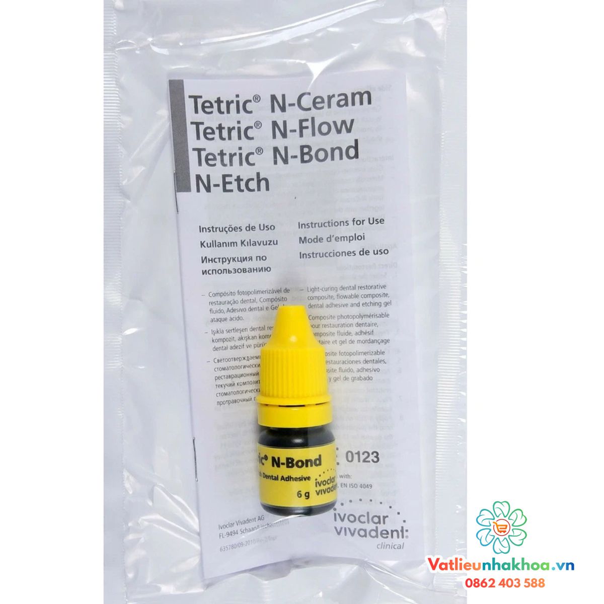 Bond vàng trám răng Tetric N-Bond Ivoclar Vivadent