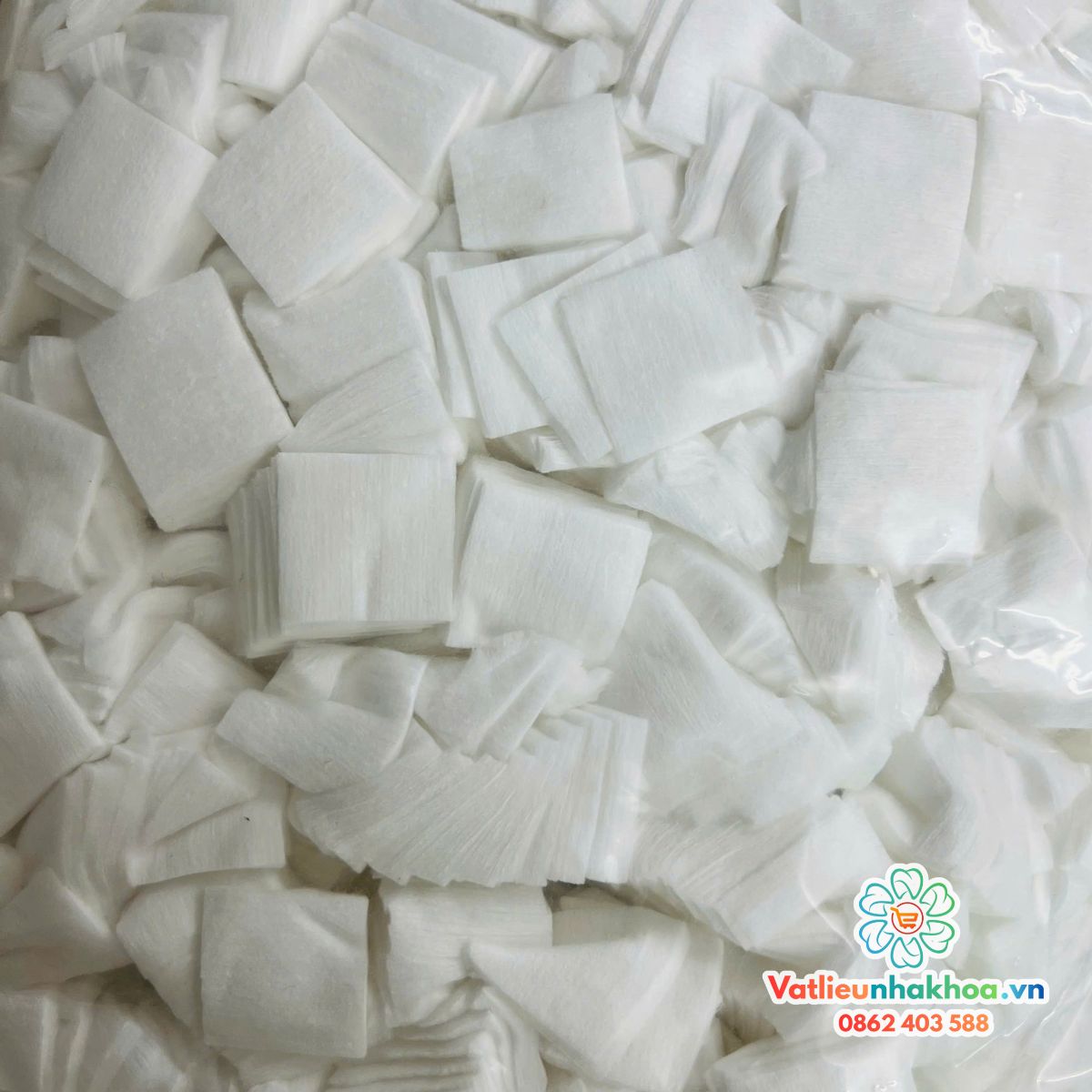 Bông y tế cắt sẵn Bạch Tuyết- 500g