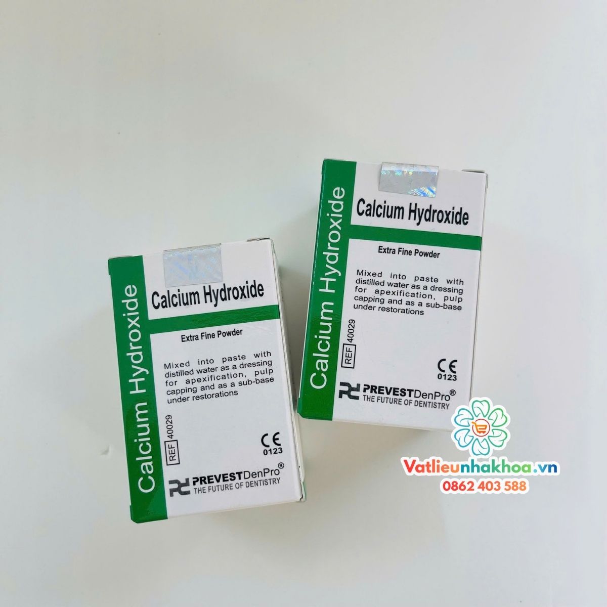 Calcium hydroxide Prevest DenPro - Canxi bột nội nha 