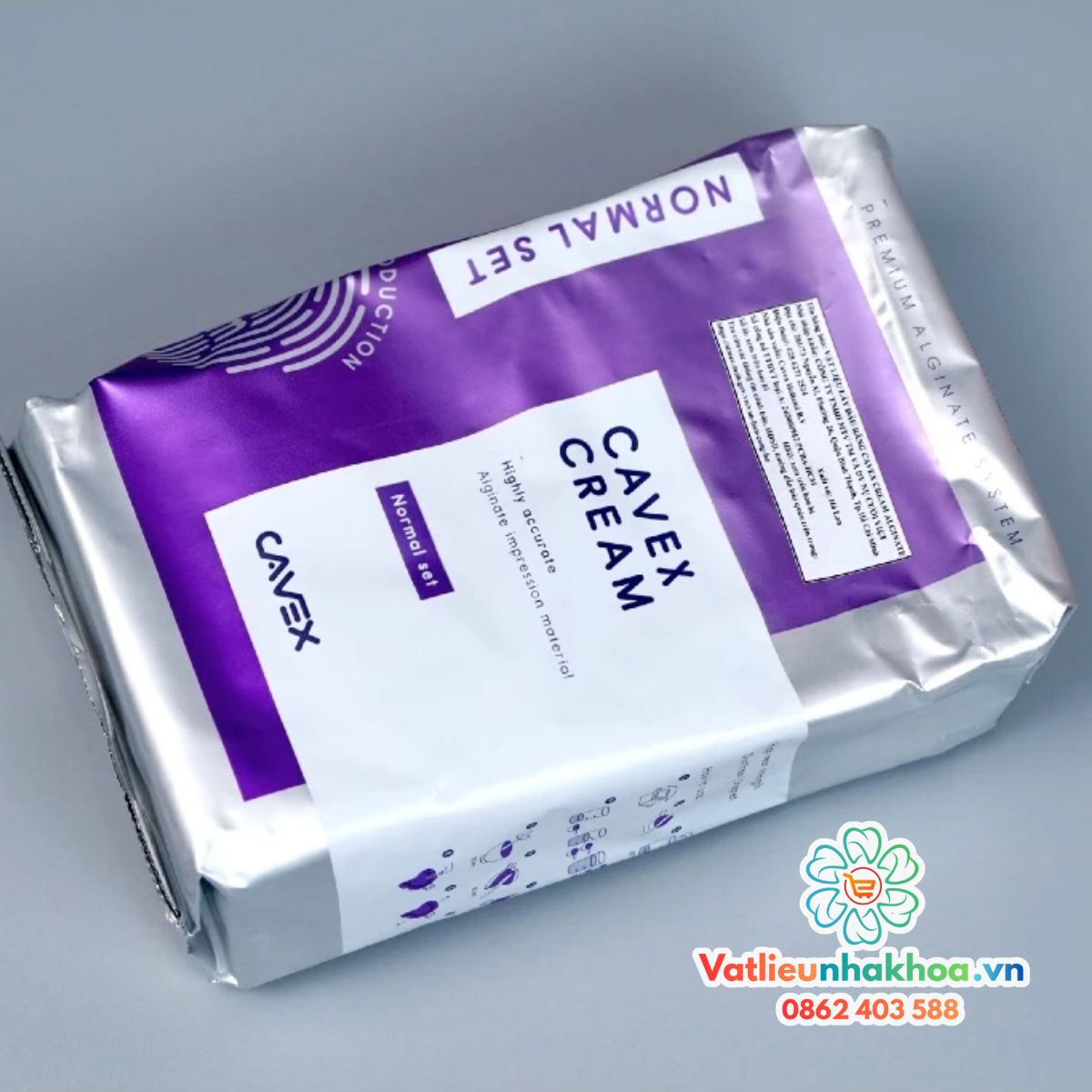 Chất lấy dấu Alginate Cavex Cream