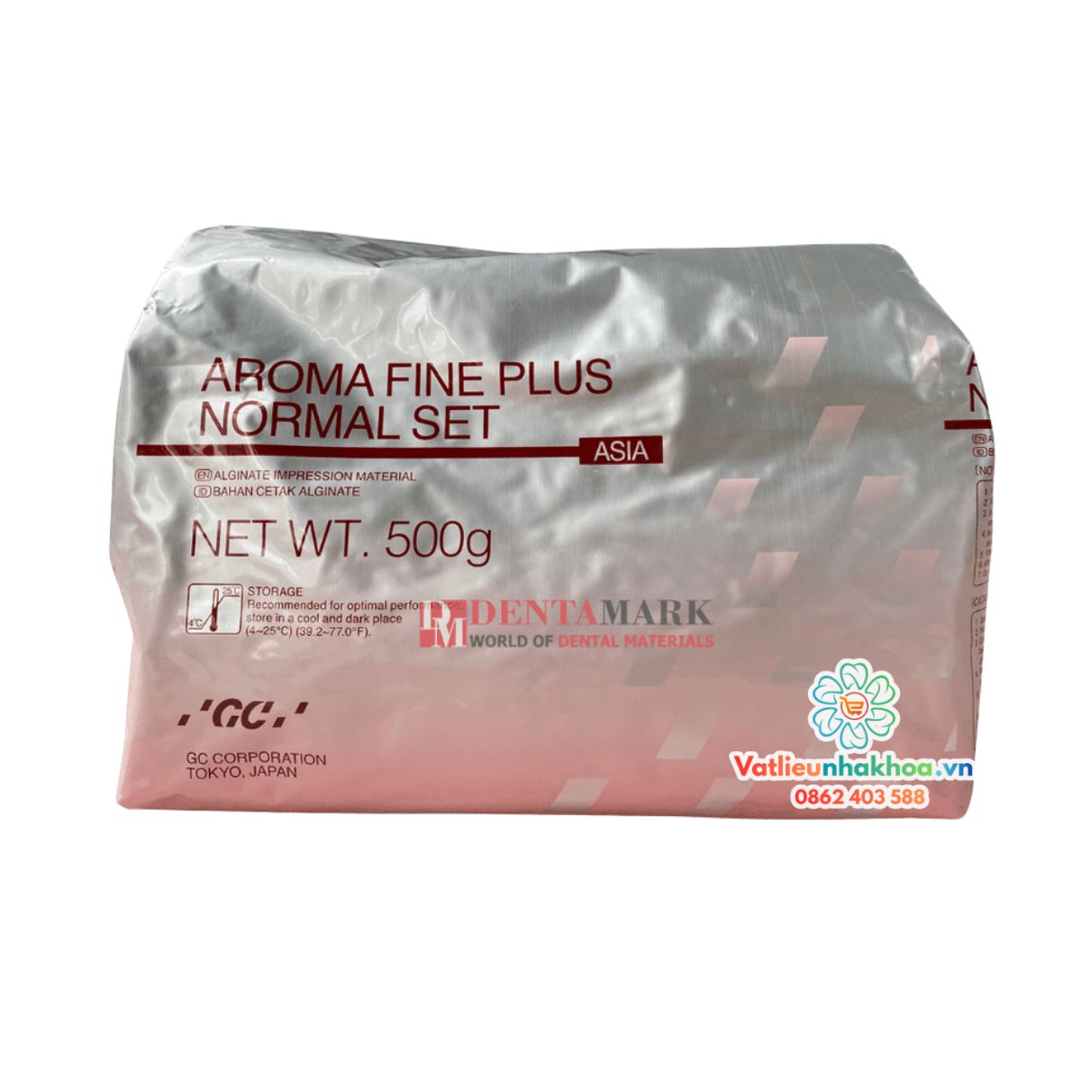 Chất lấy dấu Alginate GC Aroma Normal Set - Gói 500g