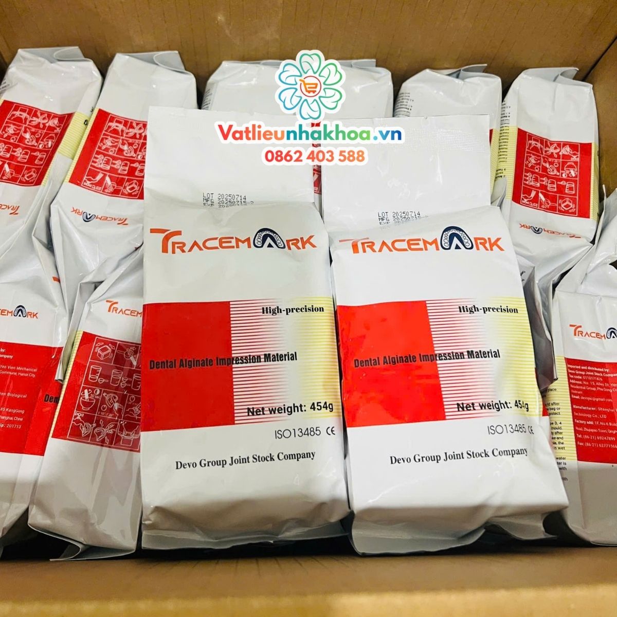 Chất lấy dấu Tracemark 454g (MUA 10 TẶNG 1)