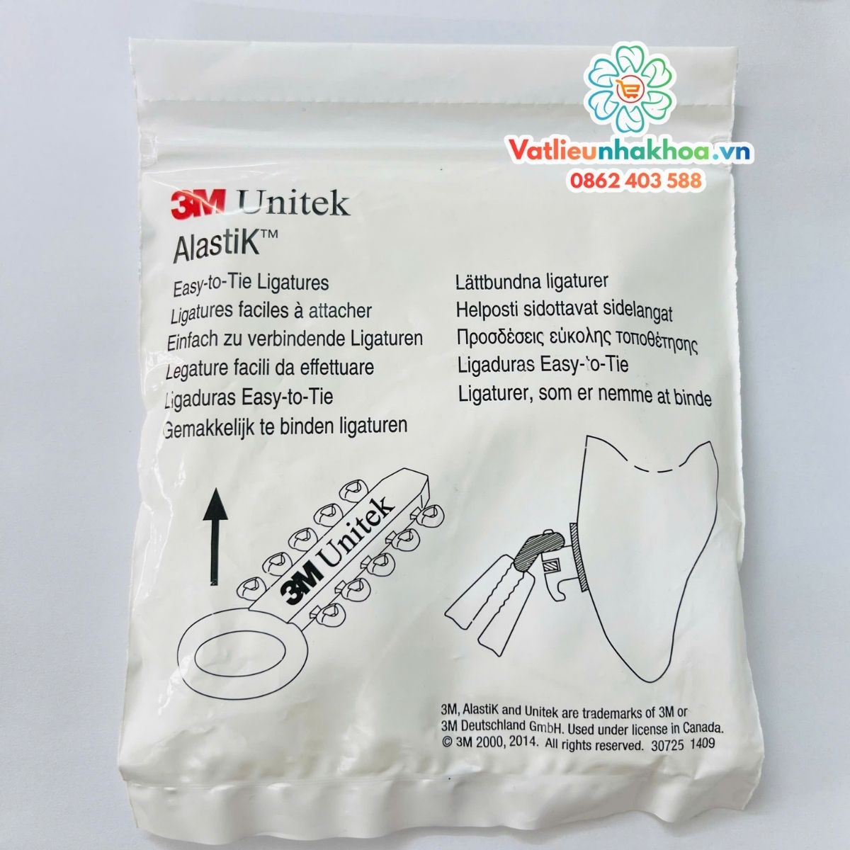 Thanh Chun tại chỗ 3M™ AlastiK™ (chun đơn)