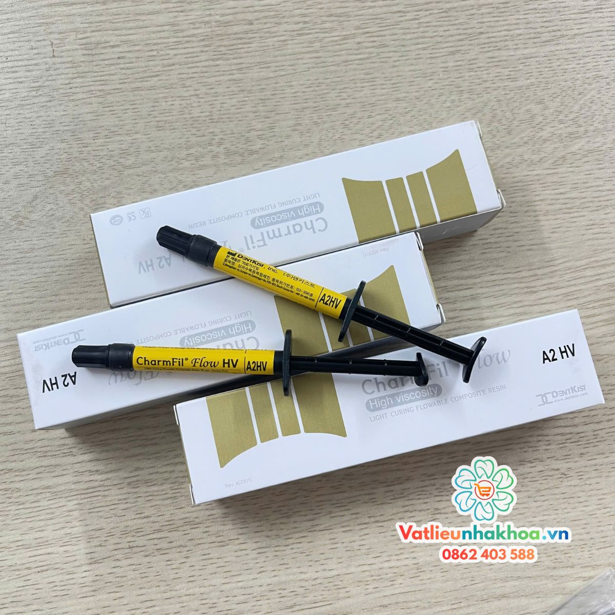 Composite lỏng che cùi Hàn Quốc Charmfil Flow - Tuýp 2g