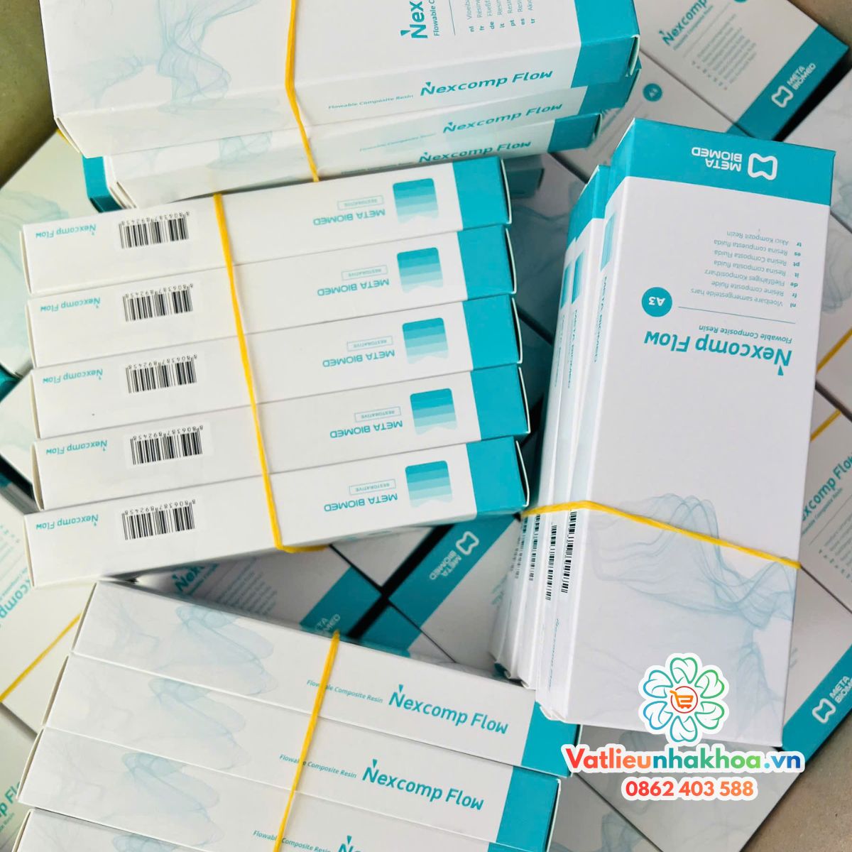 Composite lỏng trám răng Nexcomp Flow Meta Biomed - Hàn Quốc