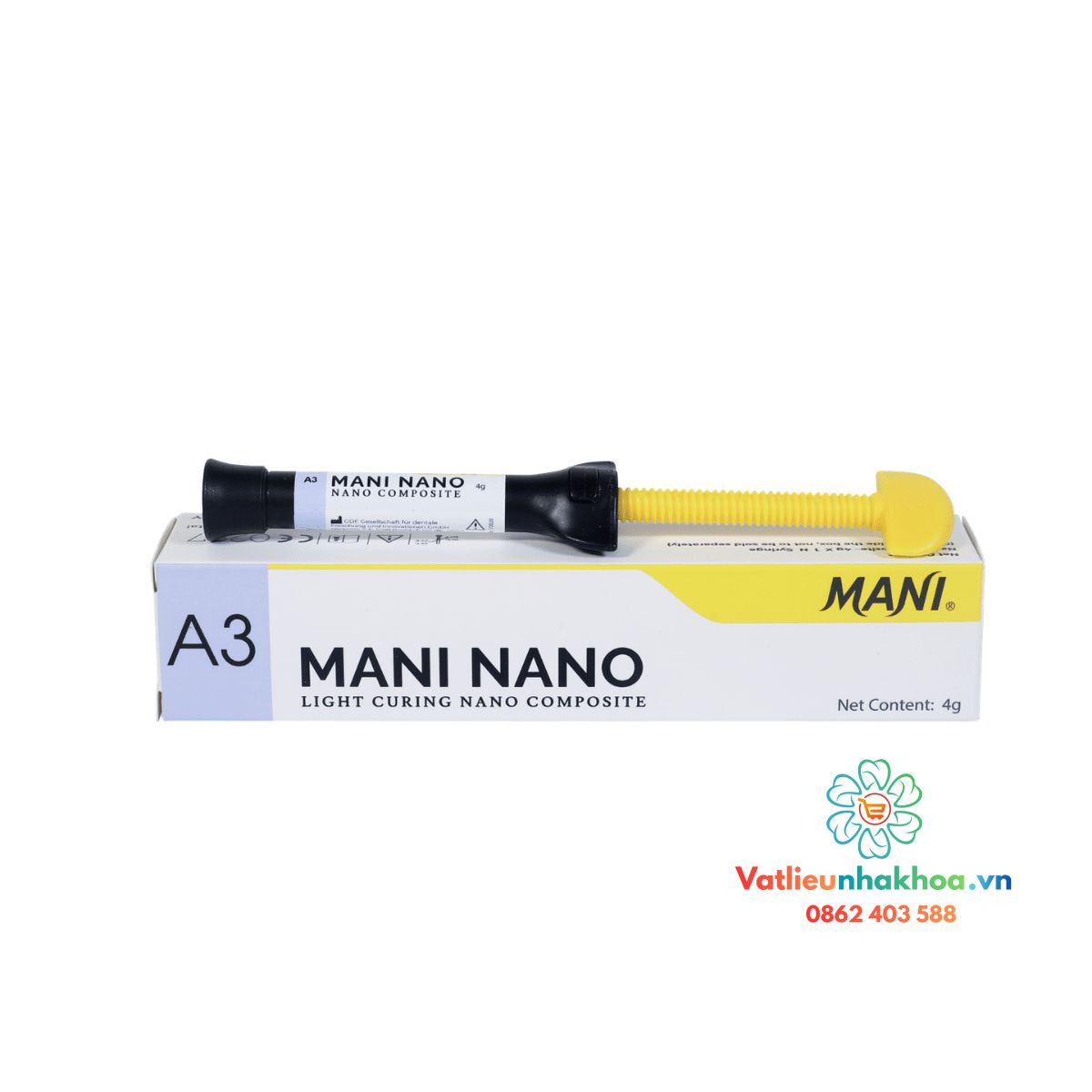 Composite đặc MANI NANO - Tuýp 4g