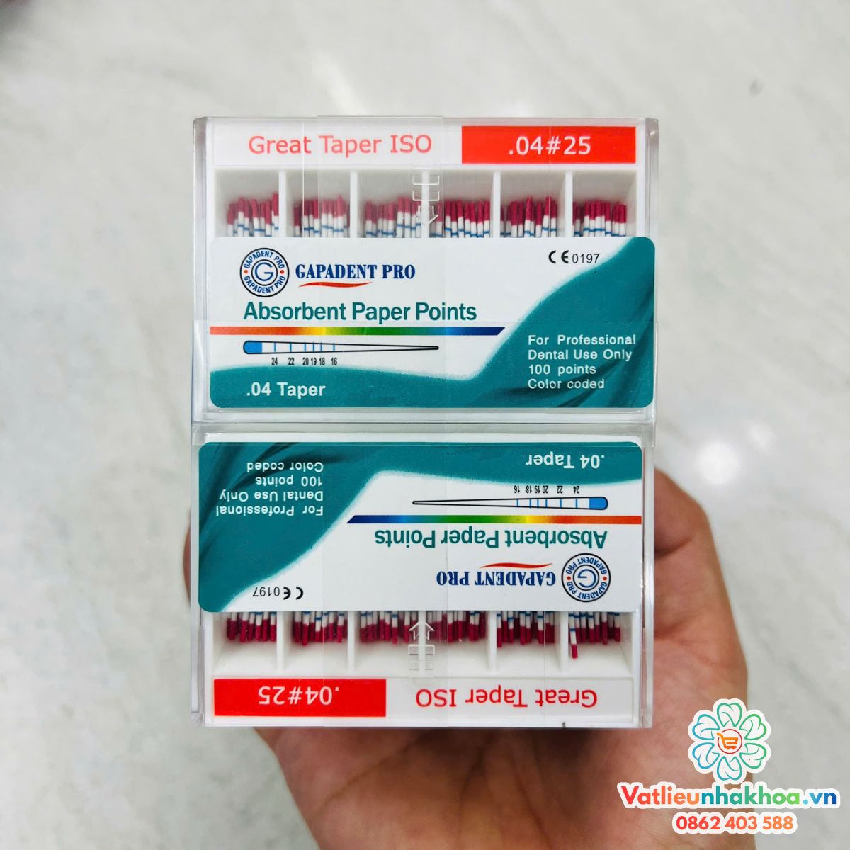 Côn giấy , Gutta - Hãng Gapadent