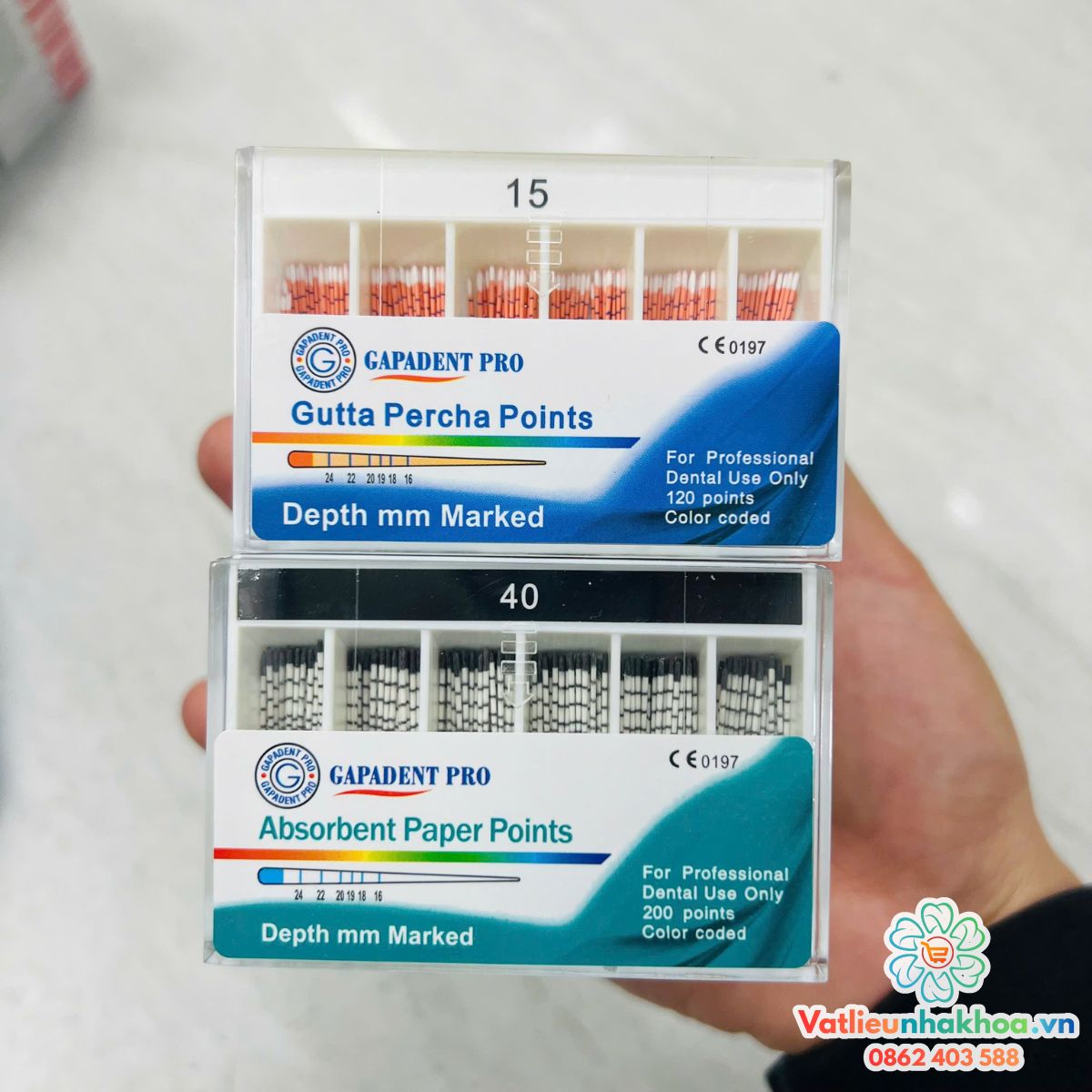 Côn giấy , Gutta - Hãng Gapadent