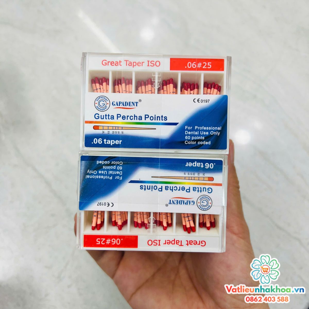 Côn giấy , Gutta - Hãng Gapadent