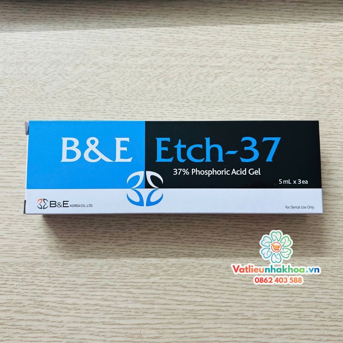 Vật liệu soi mòn Etching B&E 37% - Tuýp
