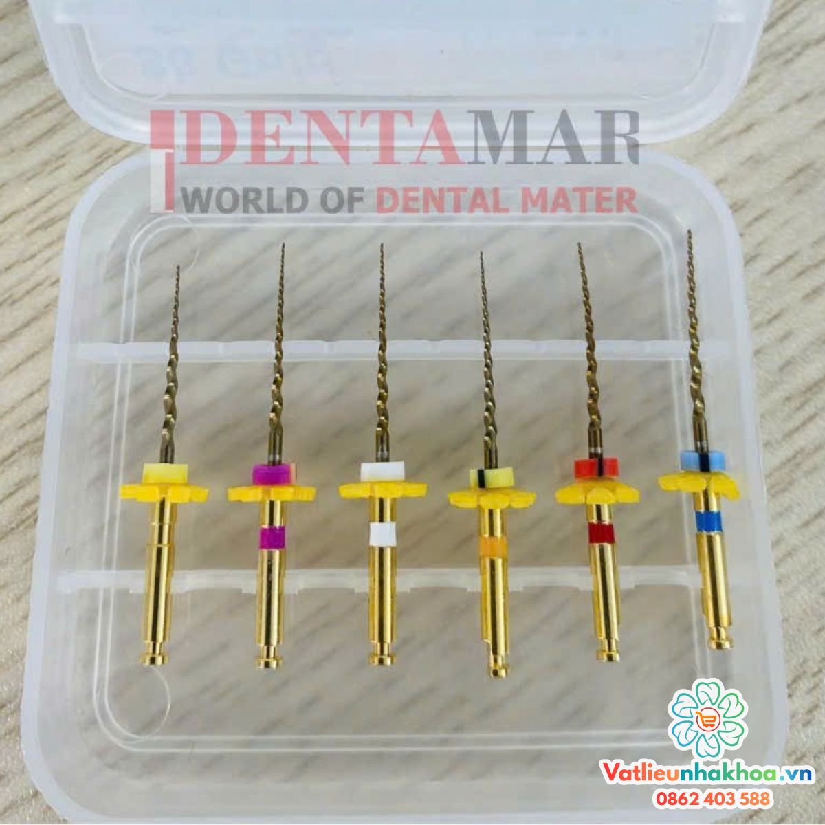 File máy nội nha - File máy dẻo kháng gãy S3 Gold (MUA 10 TẶNG 1)