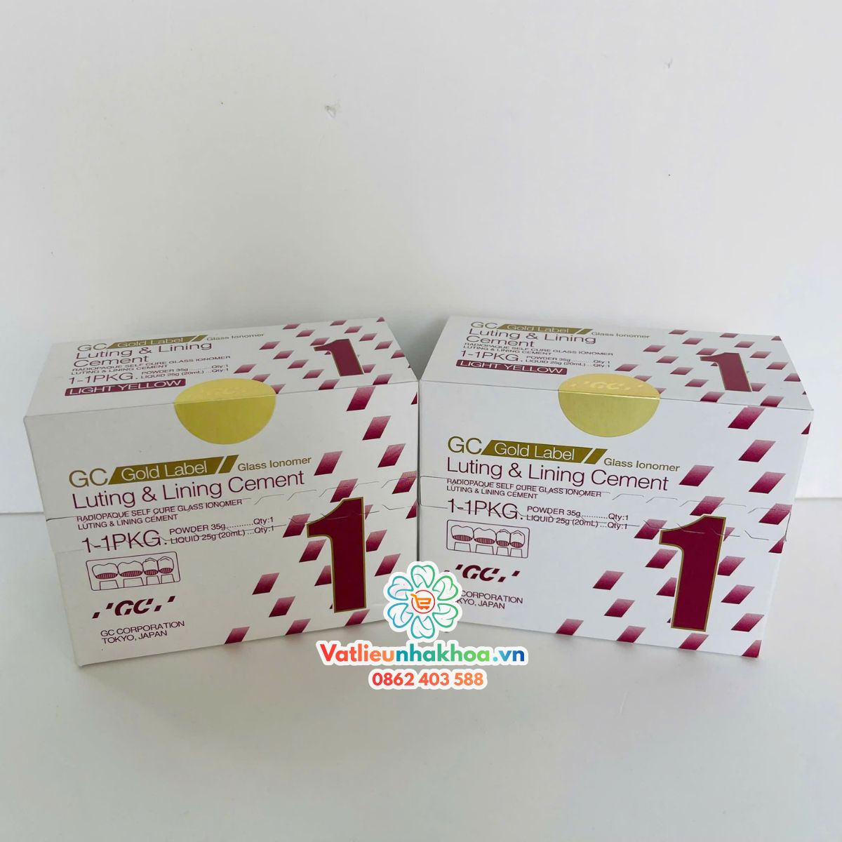 Xi măng gắn răng GC Fuji 1 lớn