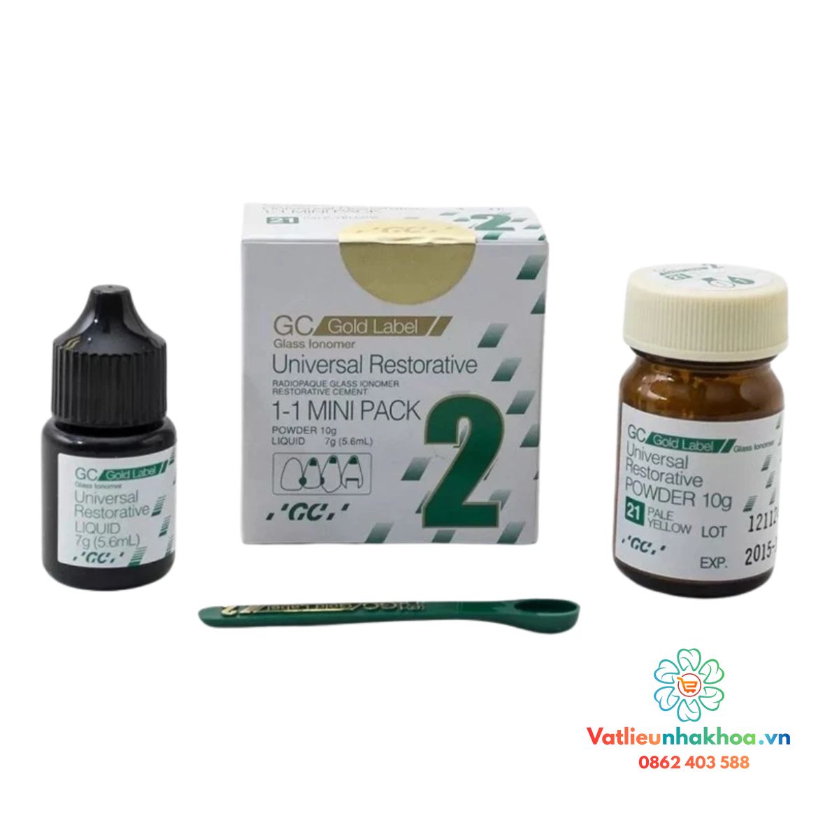 Xi măng trám Fuji 2 - Hộp nhỏ