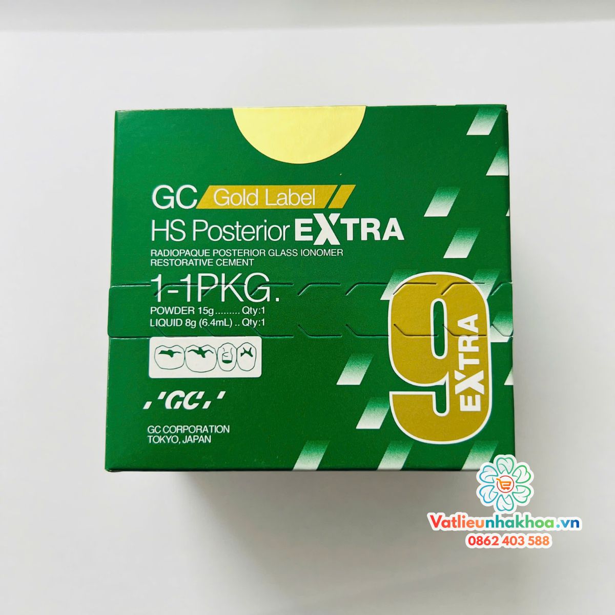 Xi măng trám răng GC Fuji 9 hôp lớn