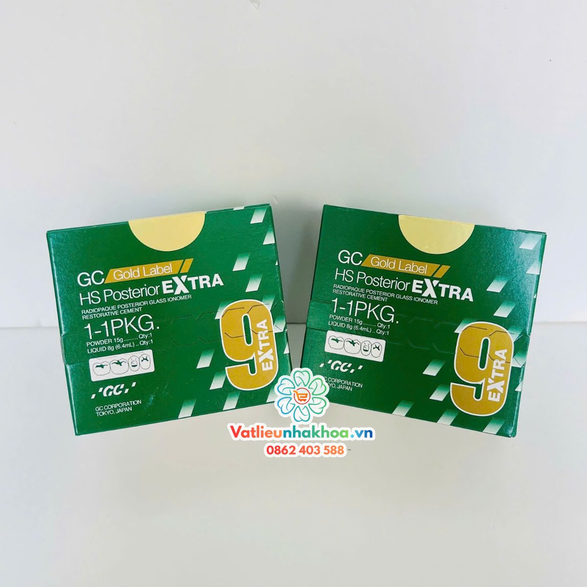 Xi măng trám răng GC Fuji 9 hôp lớn