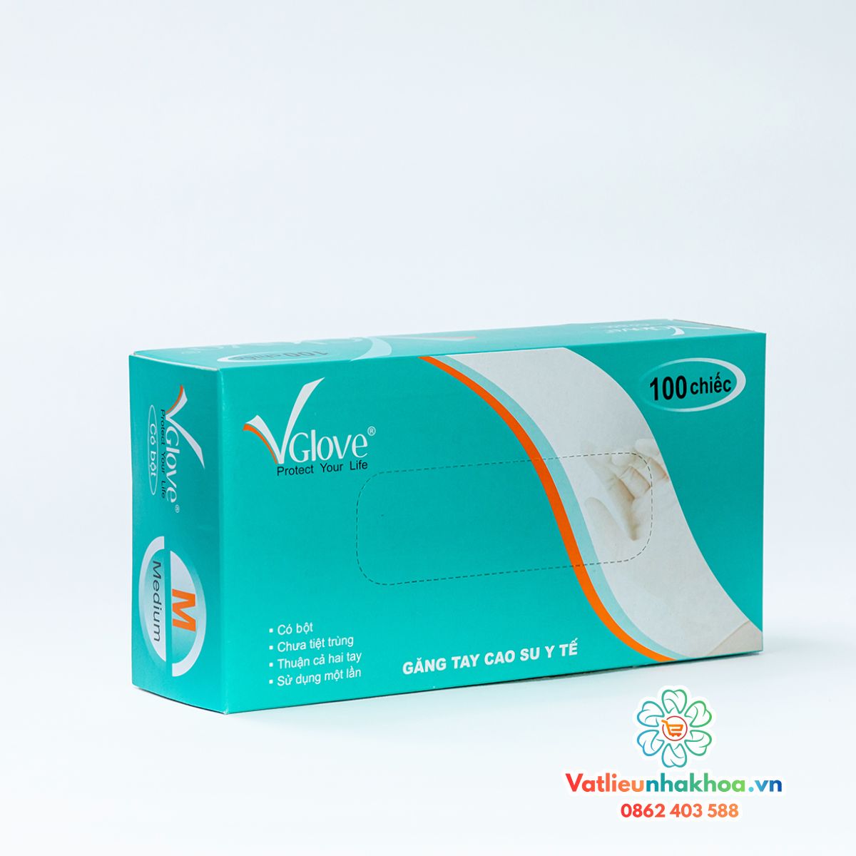 Găng tay y tế Vglove có bột / không bột