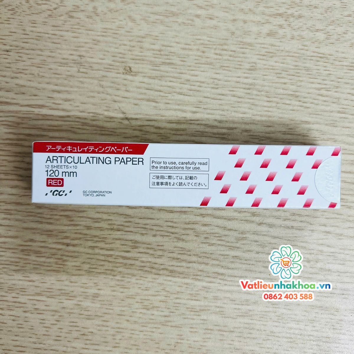 Giấy cắn GC Đỏ hàng chính hãng Nhật Bản