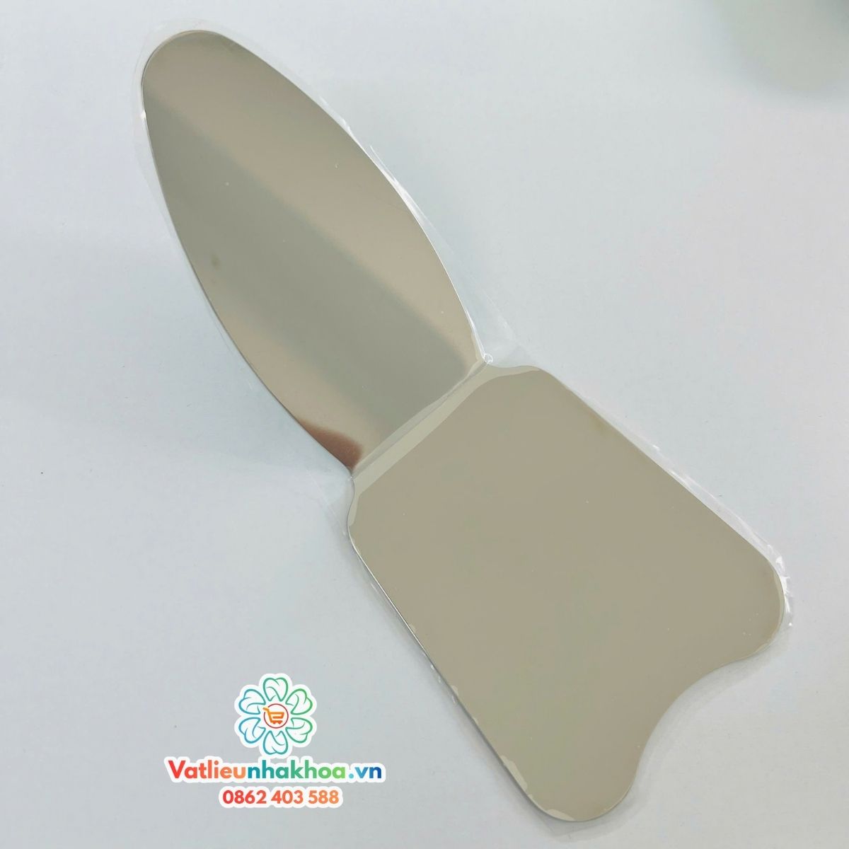 Gương chỉnh nha 2 mặt bằng kim loại