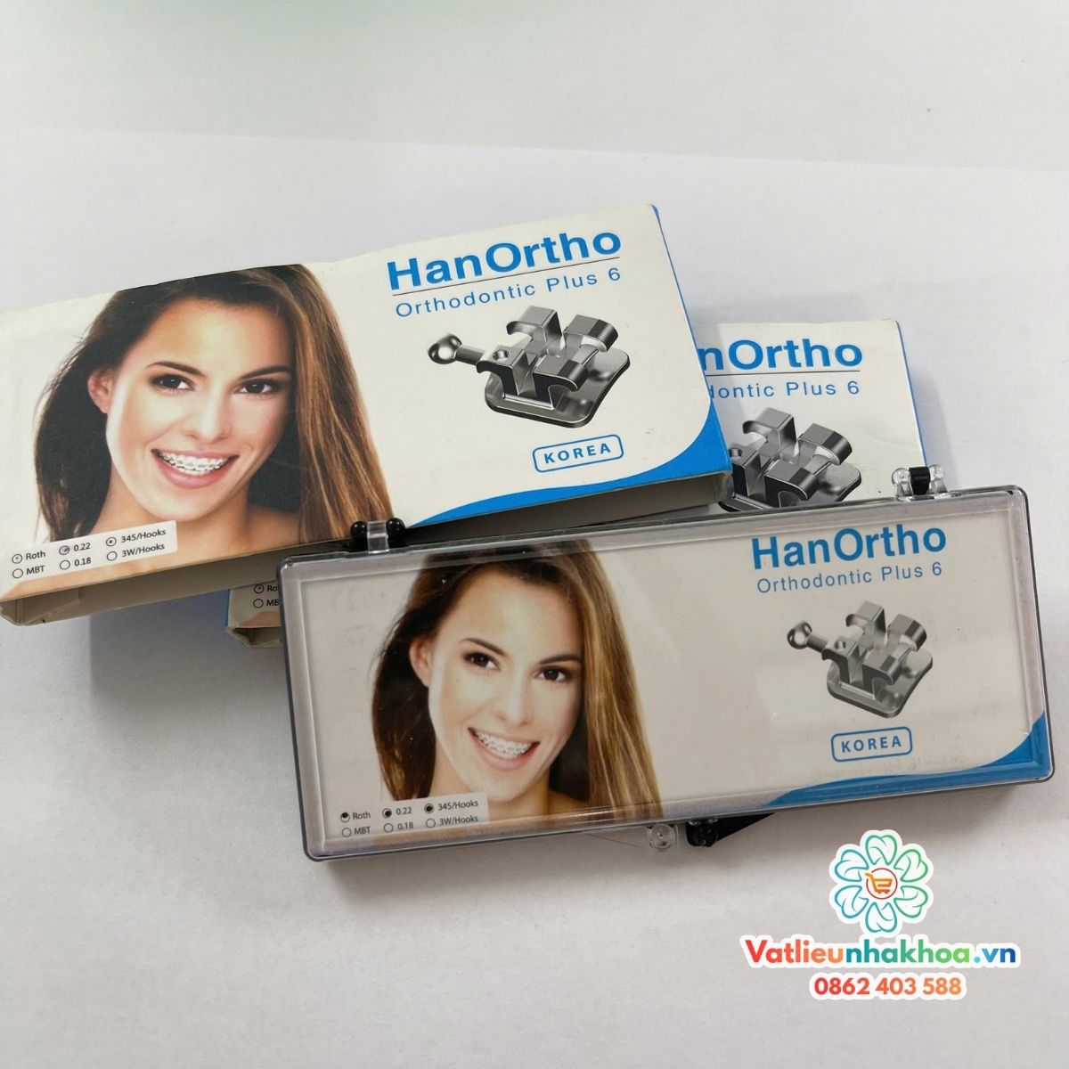 Mắc cài kim loại Hanortho (MUA 2 TẶNG 1, 5 TẶNG 3)