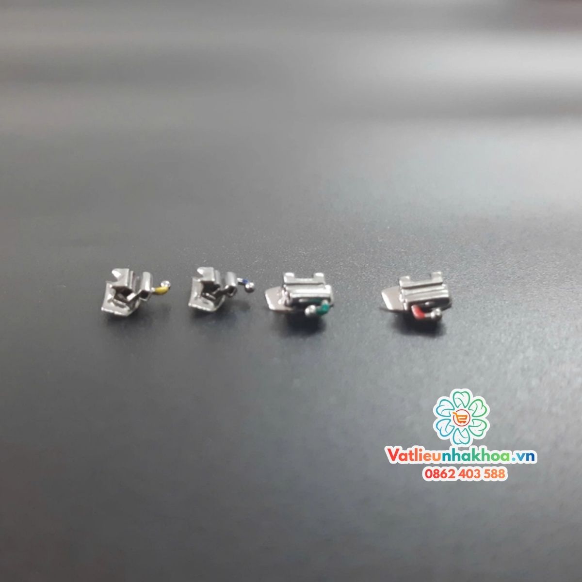 Mắc cài răng 6 - 2 ống - Loại hộp - Roth 022 - SET 20