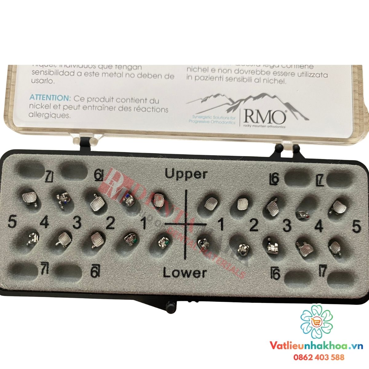 Mắc cài thép RMO – Mini Twin