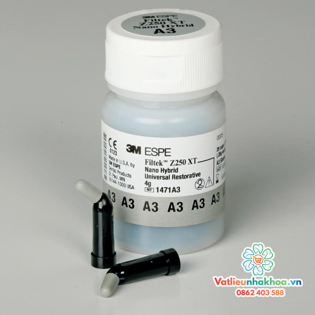 Nhộng trám răng composite 3M Filtek Z250 XT