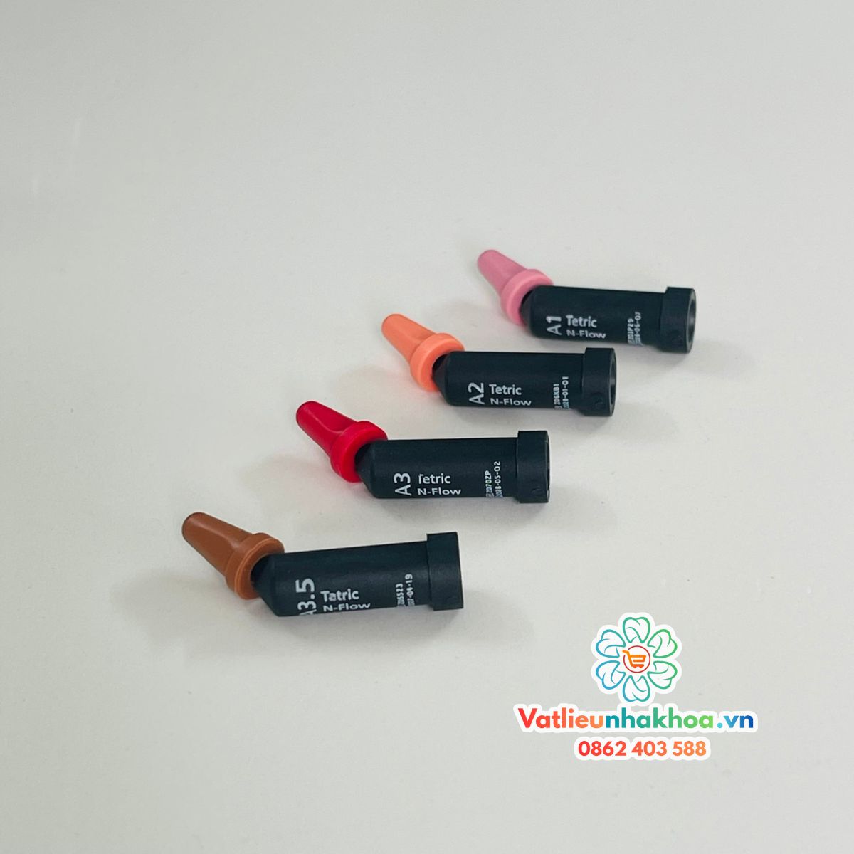 Nhộng composite dạng Lỏng/Đặc trám răng Tetric N-Flow/ Tetric N-Cream 