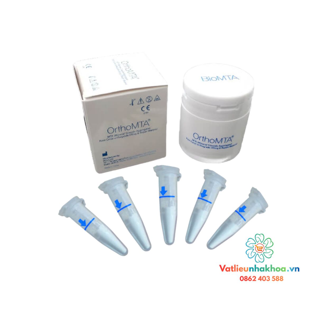 Vật liệu trám bít ống tuỷ Ortho MTA Hàn Quốc - Ống