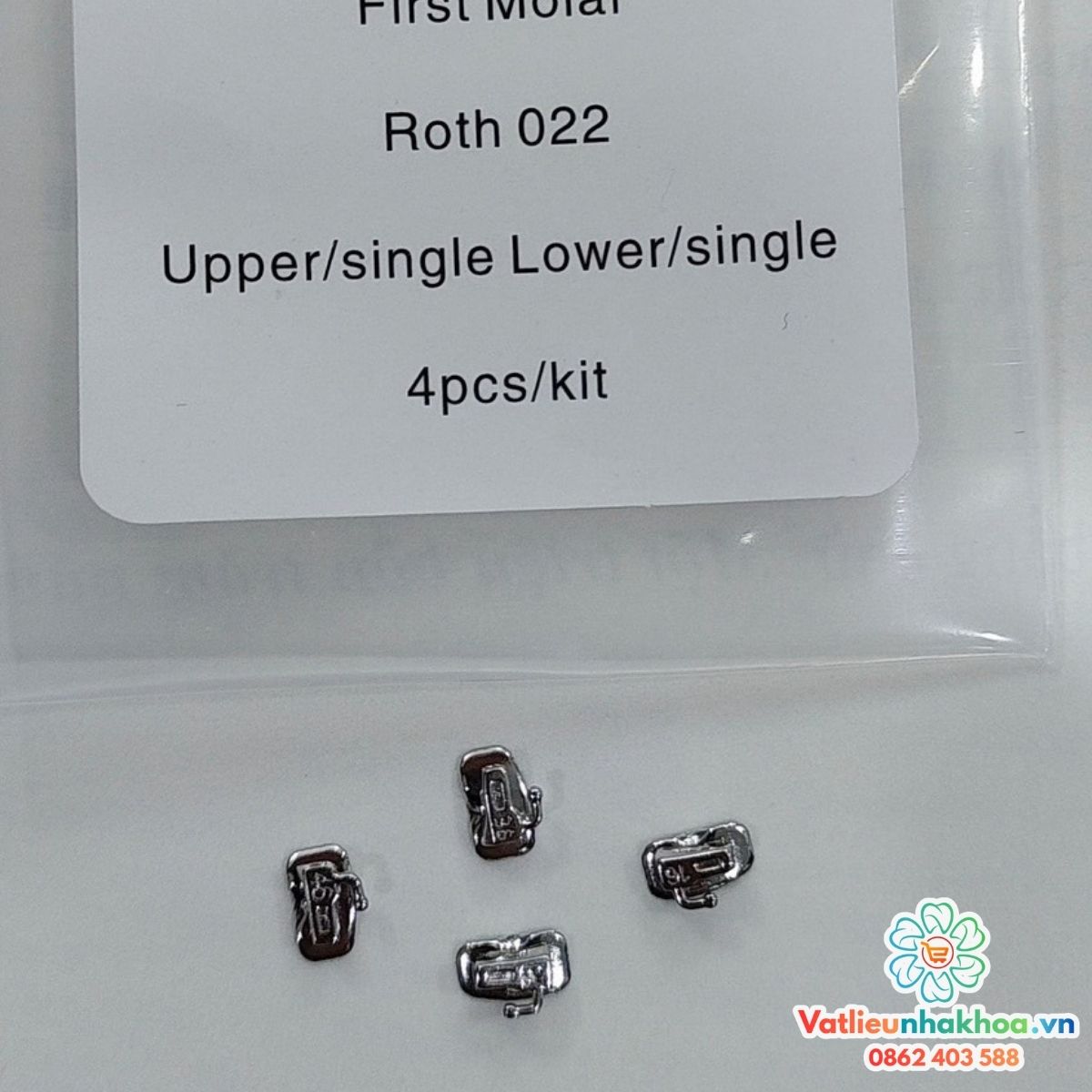 Mắc cài răng 6, răng 7 - 1 ống